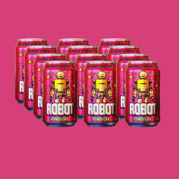 Organic Cherry Cola Kombucha – Refreshing Fermented Drink with Probiotics